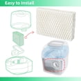 thumbnail image 3 of 6 Pack WF813 Humidifier Filter Replacement, Fits EQWF813 PCWF813 RCM832 RCM-832N PCCM-832N Cool Mist Humidifier Wick Filter, 3 of 7