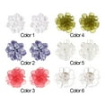 thumbnail image 2 of Women Accessories Jewelry Trendy Alloy Drop Earring Stud Flower Earrings Ear Accessories COLOR 1, 2 of 8