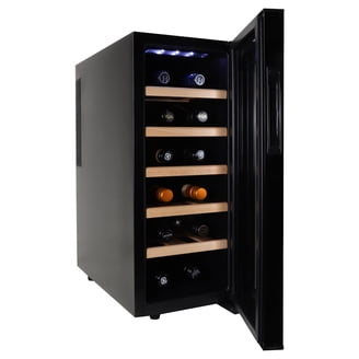 Ionchill 6-Bottle Beverage Refrigerator, Compact Wine Chiller with Temp.  Control, 9.75in - Walmart.com