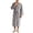 H-Grey745, variant on XIAONU Mens Comfortable Printed Sleep Robe Breathable Long Sleeve Robes Fall Daily Wear Casual Nightwear