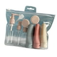 thumbnail image 3 of Juego de Botellas de Viaje a Prueba de Fugas con Bolsa Vacía para Crema Cosmética Rosado Salvador Botella de viaje, 3 of 6