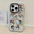 thumbnail image 1 of Funda De Teléfono De Tres Niñas De Dibujos Animados Compatible Para iPhone14/13/12/11/Pro/Max Protectora De Acrílico Duro A Prueba De Golpes, 1 of 3