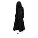 thumbnail image 3 of Jumpingount Vestido de jersey de manga larga con capucha para un atuendo fácil y moderno, vestido con capucha con orejas de gato para mujer conjuntos de ropa negro SG, 3 of 6