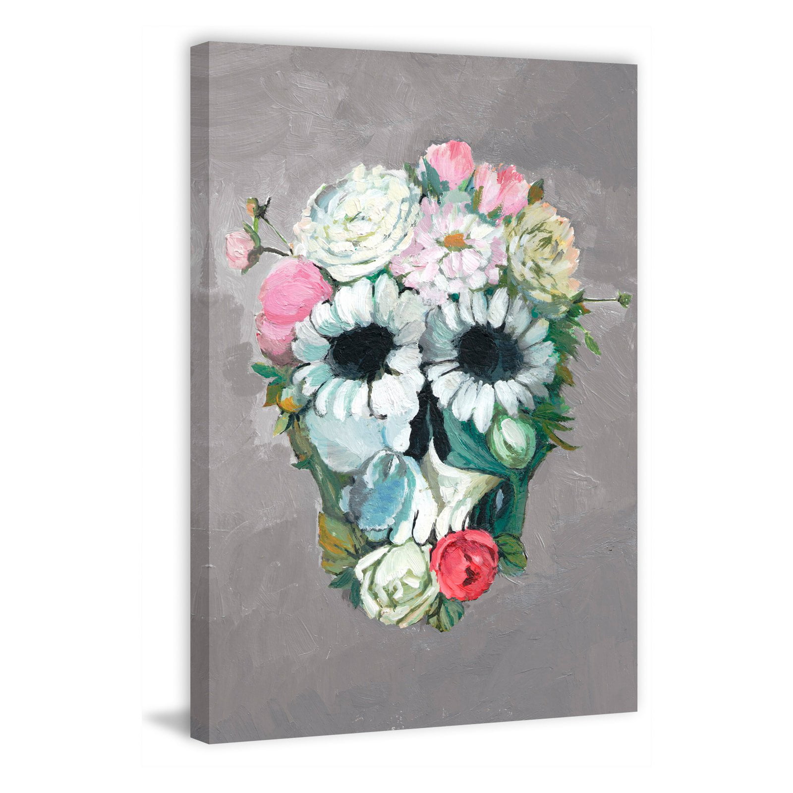 Marmont Hill Enjoy Flower Canvas Wall Art - Walmart.com