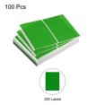 thumbnail image 3 of 200 Labels Colored Rectangle Stickers, Color Code Sticker 3x2 Inch Self Adhesive Green, 3 of 5