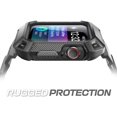 thumbnail image 2 of [Unicorn Beetle Pro] Designed for Watch Series 6/SE/5/4 [40mm], Rugged Protective Case with Strap Bands (Black), 2 of 6