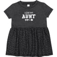 thumbnail image 3 of Inktastic I Love My Aunt with Arrow Girls Baby Dress, 3 of 5