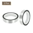 thumbnail image 3 of Unique Bargains Silver Tone Metalized Tape 0.8 Inch x 55 Yards Decor Tape 2 Pack, 3 of 6