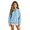 Sky Blue, variant on Girls Half Zip Sweatshirt Zippered Long Sleeve Pullover Tops for Teen Girls Cute Casual Fleece Pullovers for Teen Girls