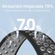 thumbnail image 5 of Yanonmyfd Correa deportiva sin huecos compatible con Galaxy Watch 7/6/5/4 Band 40mm 44m/Galaxy Watch FE/Watch 6 4 Classic 43mm 47mm 42mm 46mm/Watch 5 Pro 45mm, pulseras de silicona suave de 20 mm, 5 of 17