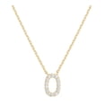 thumbnail image 1 of SIfdSeng Exquisite Diamond Set 26 English Letter Necklace Versatile Collar Chain Necklace Suitable for Various Occasions, 1 of 3
