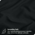 thumbnail image 3 of Bare Home Body Pillowcase - Envelope Closure - Ultra Soft - Double Brushed - Black, 3 of 6
