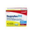 thumbnail image 3 of Leader Ibuprofen PM, Pain Reliever/Nighttime Sleep-Aid, 40 Coated Caplets, 3 of 4