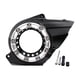 thumbnail image 5 of Cubierta de entrada de aire para motocicleta con protector de tornillos y herrajes. Reemplaza la motocicleta. Negro Plata, 5 of 9