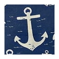 thumbnail image 4 of Acheng Anchor Pattern Symbolism Square Tablecloth 100% Polyester Fiber 46*46, 4 of 8