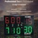thumbnail image 2 of Cuadro de indicadores Marcador electrónico con control remoto Marcador de tenis profesional de 10 dígitos LED ligero y portátil Espera ultralarga para eventos y entrenamiento de tenis, 2 of 8