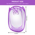 thumbnail image 2 of 2pcs Foldable Laundry Mesh Screen Bags Laundry Storage Pouches for Home, 2 of 9