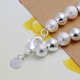 thumbnail image 1 of Pulsera de moda de plata ShuxiuWang de 8 mm, 1 of 1