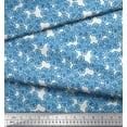 thumbnail image 2 of Soimoi polyester Crepe Fabric Artistic Floral Printed Fabric 1 Yard 42 Inch Wide, 2 of 3