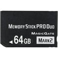 thumbnail image 1 of Original 64GB High Speed Memory Stick Pro Duo Mark2 64gb Cards for Sony PSP Game Camera Memory Card, 1 of 5