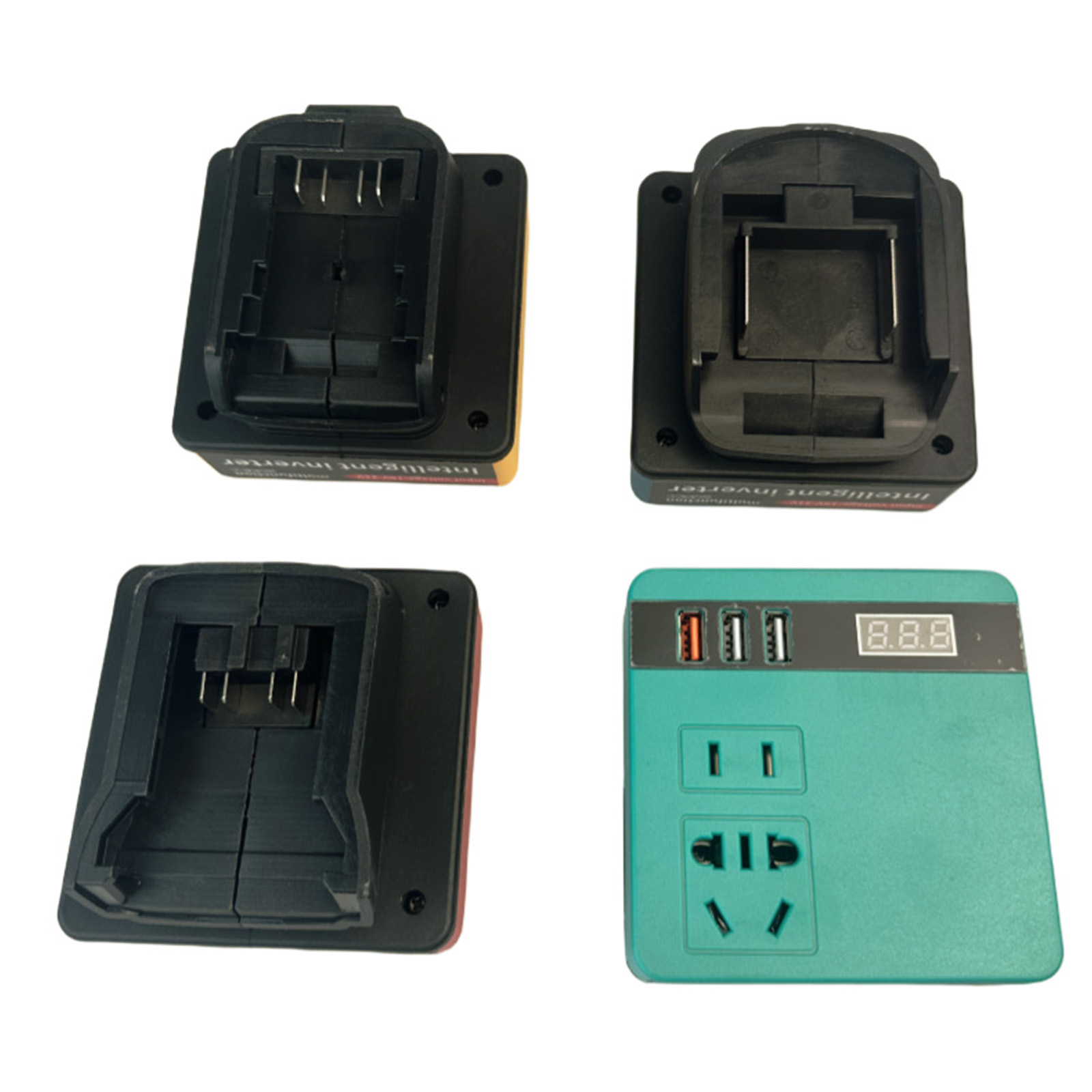 Easy Carry Power Inverters Small Power Station Generator Multifunction Charges Adapter for Converts for Travel & Home