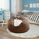 thumbnail image 2 of Sillas de la Sala de Estar 1 Cubierta de Sofá de Terciopelo Cómodo Y Suave Redondo Grande, Adecuado para la Sala de Estar, Dormitorio, Decoración Del Hogar de la Oficina, Solo sin Llenar, Tamaño 135cm, 2 of 3