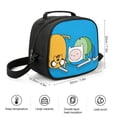 thumbnail image 2 of Adventure Time Jake Dog Finn Portable Insulated Lunch Bag Lunch Box Unisex Reusable Therma Meal Bento Bag Lunchbag Picnic Bag, 2 of 8