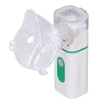 thumbnail image 2 of Nebulizador portátil, atomizador de malla de mano, inhalador de niebla fría para uso diario en el hogar, 1,5 W, color verde, 2 of 15