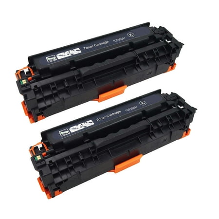2 Pack New Compatible with HP CF380A Toner Cartridge for HP Color LaserJet Pro M476dn MFP M476dw MFP 2 Pack New Compatible with HP CF380A Toner Cartridge for HP Color LaserJet Pro M476dn MFP M476dw MFP