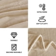 thumbnail image 5 of Gogreen Cozy Blanket Solid Blanket Throw Blanket - 300 GSM Fleece Blanket Throw Size Blanket for Home Decoration, Ultra Soft Blanket Microfiber Throw Blanket (Throw - 50" x 60"), 5 of 8