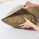 thumbnail image 4 of Funda de almohada mediana y fresca, funda de almohada de tela cepillada, funda de almohada fresca, adecuada para quienes duermen profundamente, funda de almohada suave y transpirable, cierre de sobre, 4 of 4
