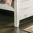 thumbnail image 4 of Furniture of America Mirie Rustic Wood Platform Queen Bed in Vintage Ivory, 4 of 4