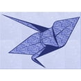 thumbnail image 1 of Ahgly Company Machine Washable Indoor Rectangle Transitional Lavender Blue Area Rugs, 7' x 10', 1 of 7