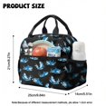 thumbnail image 5 of Kuiaobaty Cool Shark Print Backpack Set with Pencil Case for Boys 8-12 Lightweight Backpack and Lunch Bag Set with Multi Pockets Backpack and Water Bottle Bag for School, 5 of 7