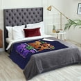thumbnail image 5 of XMXT Flannel Warm Throw Blanket, Trick or Treat Cartoon Print Bedroom Decor Blankets for Bed Couch Living Room, 50 x 70 inches, 5 of 9