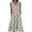 Z06 White Rose, variant on Erwazi Women's Summer Floral Print Dresses Sleeveless Tank V Neck Knee Length Casual Dress