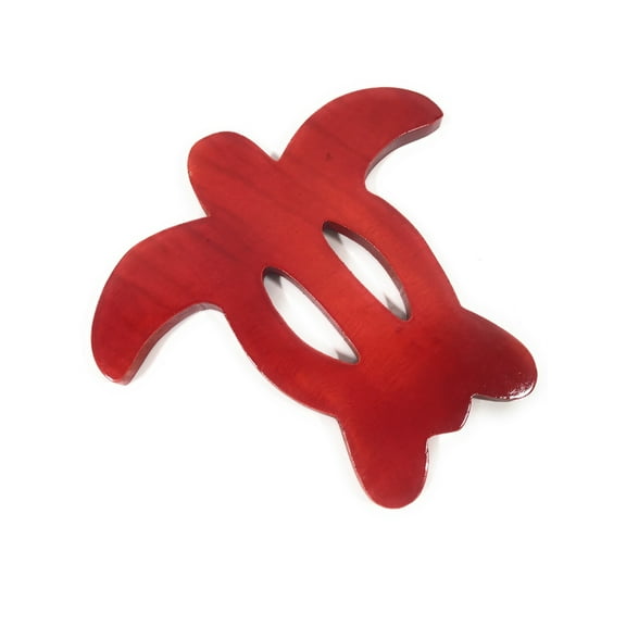 Wall Hanging Turtle Honu 8" Wooden - Hawaiian Heritage | #sur17