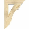 thumbnail image 4 of Ekena Millwork 3 1/2"W x 20"D x 20"H Funston Craftsman Smooth Bracket, Western Red Cedar, 4 of 4