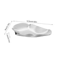 thumbnail image 3 of Sauce Dish Portable Stainless Steel Appetizer Tray Roast Spice Seasoning Plates Condiment Washable Dipping Household Kitchen, 3 of 8