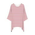 thumbnail image 5 of Women's Casual Long Sleeve Crewneck Top Shirts Blouses Solid Color Loose Fit Soft Comfortable Everyday Wear for Work Office Vacation Outfits Fashion Essential Gift for Women, 5 of 9