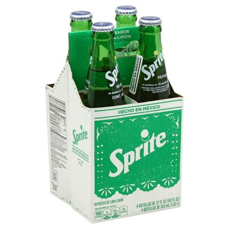 Sprite Lemon-Lime Soda, 12 Fl. Oz., 4 Count - Walmart.com