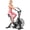 Black, variant on Air Cardio Fitness Training Equipment Fan Workout Bike with Exercise Arms, LCD Monitor, Phone Holder & Built-in Wheels, Fully Adjustable Stationary Exercise Bike for Home Gym Workout Fitness