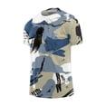 thumbnail image 5 of Men's Quick Dry Camo T Shirts Athletic Running Gym Workout Short Sleeve Tee Shirts for Men, 5 of 7