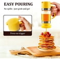 thumbnail image 3 of Glass Honey Dispenser No Drip - 9 OZ Honey Pot Honey Jar with Handle - Maple Syrup Dispenser，2026 New Design Maple Syrup Dispenser, 3 of 7