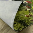 thumbnail image 5 of Ambesonne Forest Place Mats Set of 4, Rural Scenery Costa Rica, Standard Size, Green Red Violet Blue, 5 of 6