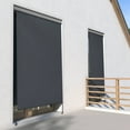 MCombo Outdoor Drop down Awning 4.6x8ft, Patio Roller Shades ...