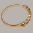 thumbnail image 5 of LBG British Made 9k Rose Gold Real Genuine Opal Womens Eternity Ring - 33 size options - Size 5.75, 5 of 9
