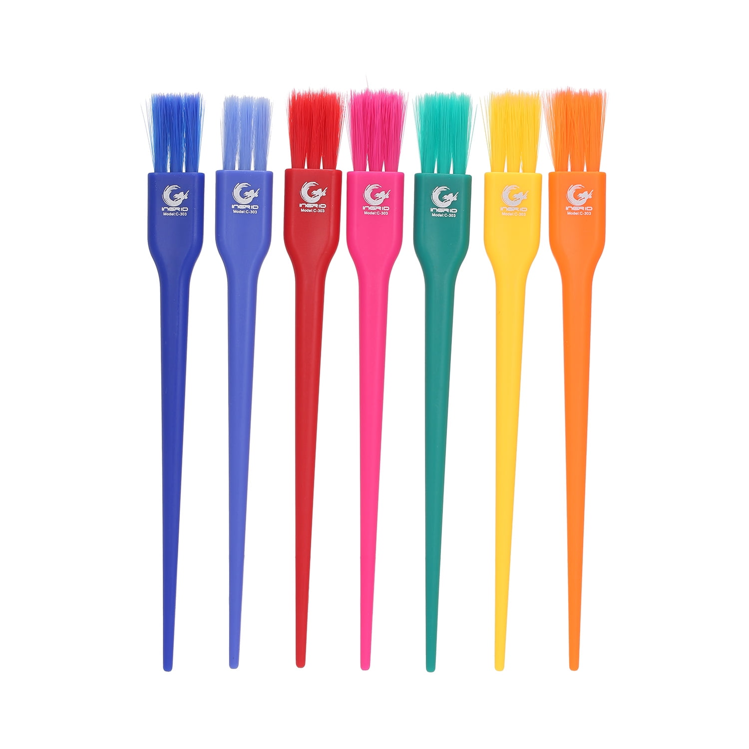 7 pcs Hair Coloring Combs Hair Dye Color Brush Set Salon Hair Coloring