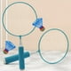 thumbnail image 5 of Juego de raquetas de bádminton para niños, mango antideslizante suave de malla grande, agarre cómodo, raquetas de bádminton para niños con 2 bolas, color azul YUNYI BRAND  Deportes, 5 of 8