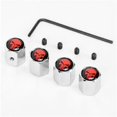 thumbnail image 4 of Car Skull Logo Anit-theft Metal Wheel Tire Valve Cap Tyre Dust Caps For Different Skull Style 40pcs = 10 Sets, 4 of 5